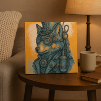 Victorian Steampunk Wolf